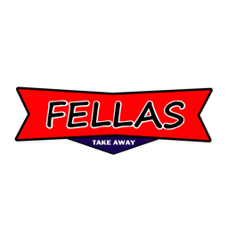 Fellas takeaway logo.